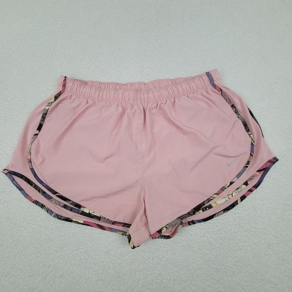 Nike Tempo Athletic Running Shorts Womens 2XL 2.5" Inseam Pink Floral CU8890-635 - Picture 1 of 8